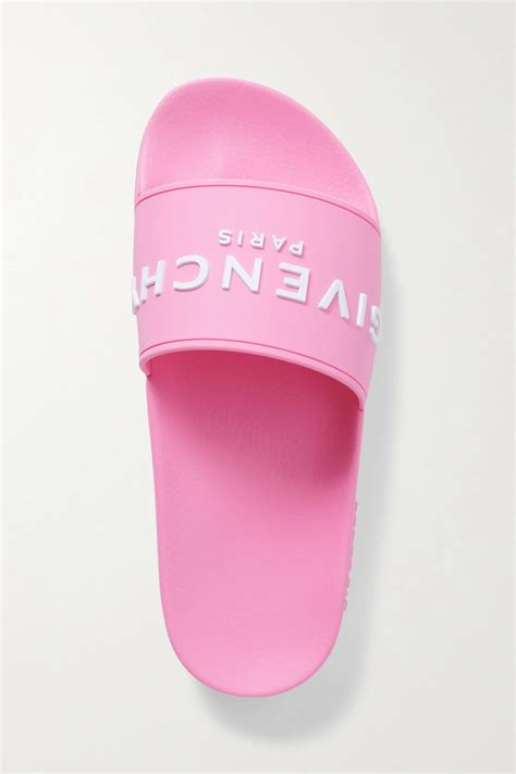 givenchy slides mens cheap|givenchy pink slides.